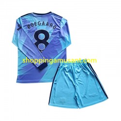 Maillot de Foot Arsenal Odegaard 8 Enfant Neutre 2024-2025 Manche Longue