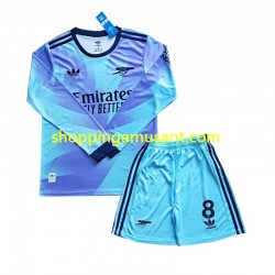 Maillot de Foot Arsenal Odegaard 8 Enfant Neutre 2024-2025 Manche Longue