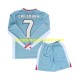 Maillot de Foot Atlético Madrid Antoine Griezmann 7 Enfant Extérieur 2024-2025 Manche Longue