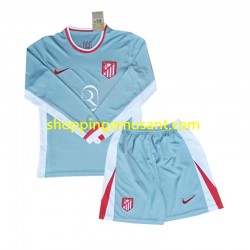 Maillot de Foot Atlético Madrid Enfant Extérieur 2024-2025 Manche Longue