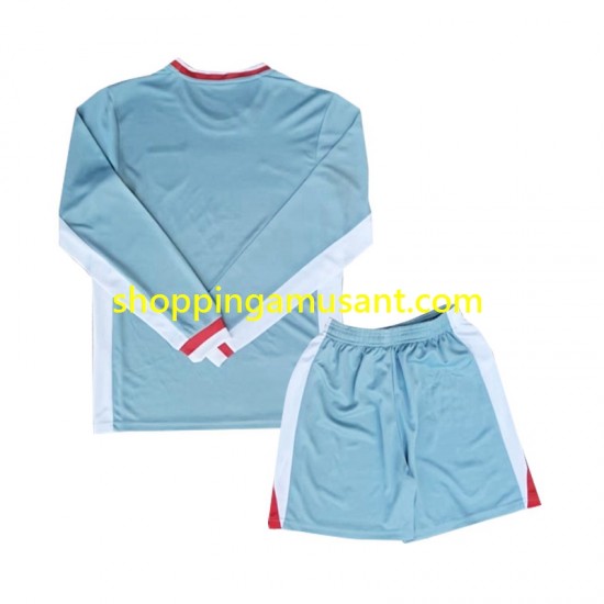 Maillot de Foot Atlético Madrid Enfant Extérieur 2024-2025 Manche Longue
