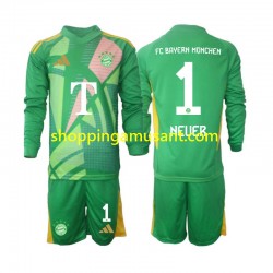 Maillot de Foot Bayern Munich Manuel Neuer 1 Gardien Enfant 4ème 2024-2025 Manche Longue