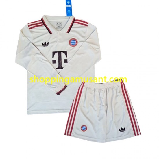Maillot de Foot Bayern Munich Enfant Neutre 2024-2025 Manche Longue