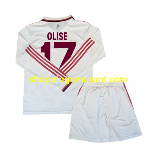 Maillot de Foot Bayern Munich Olise 17 Enfant Neutre 2024-2025 Manche Longue