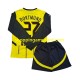Maillot de Foot Borussia Dortmund Karim Adeyemi 27 Enfant Domicile 2024-2025 Manche Longue