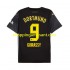 Maillot de Foot Borussia Dortmund Serhou Guirassy 9 Homme Extérieur 2024-2025 Manche Courte