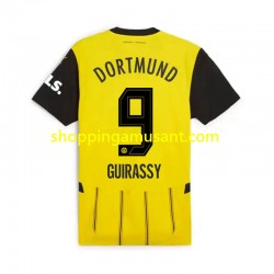 Maillot de Foot Borussia Dortmund Serhou Guirassy 9 Homme Domicile 2024-2025 Manche Courte