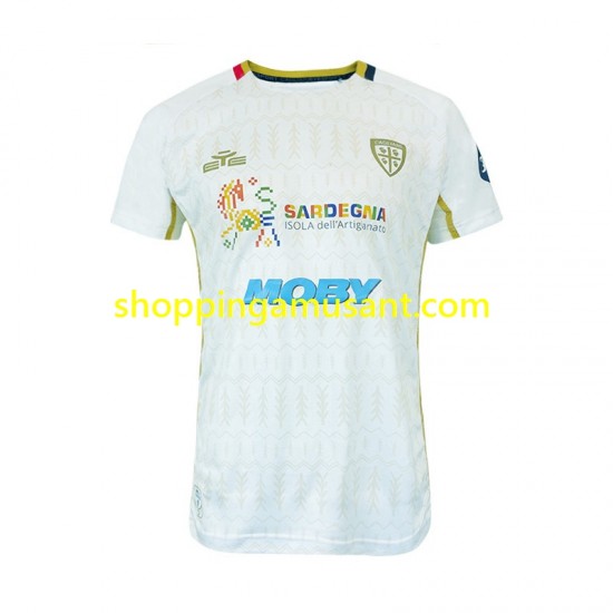 Maillot de Foot Cagliari Homme Extérieur 2024-2025 Manche Courte