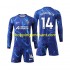Maillot de Foot Chelsea Joao Felix 14 Enfant Domicile 2024-2025 Manche Longue