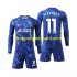 Maillot de Foot Chelsea Madueke 11 Enfant Domicile 2024-2025 Manche Longue