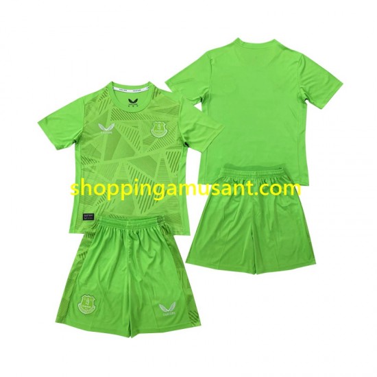 Maillot de Foot Everton Gardien Enfant Domicile 2024-2025 Manche Courte