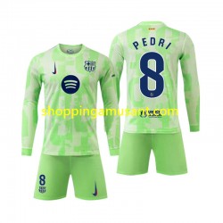 Maillot de Foot FC Barcelone Pedri 8 Enfant Neutre 2024-2025 Manche Longue