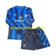Maillot de Foot Inter Milan Enfant Domicile 2024-2025 Manche Longue