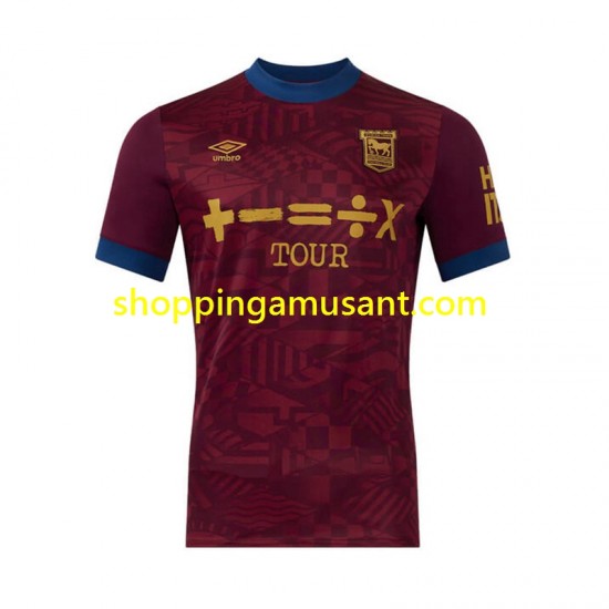 Maillot de Foot Ipswich Town Homme Extérieur 2024-2025 Manche Courte