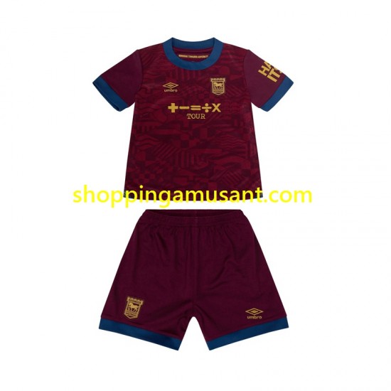 Maillot de Foot Ipswich Town Enfant Extérieur 2024-2025 Manche Courte