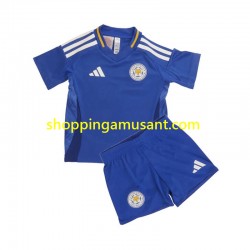 Maillot de Foot Leicester City Enfant Domicile 2024-2025 Manche Courte