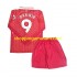 Maillot de Foot Liverpool Darwin 9 Enfant Domicile 2024-2025 Manche Longue