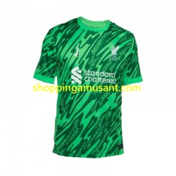 Maillot de Foot Liverpool Gardien Homme Extérieur 2024-2025 Manche Courte