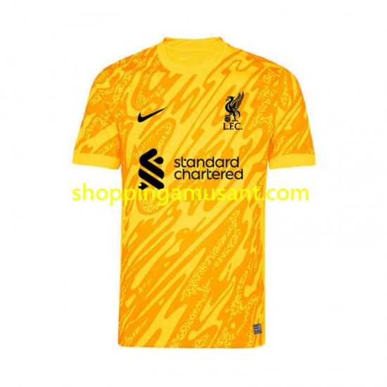 Maillot de Foot Liverpool Gardien Homme 4ème 2024-2025 Manche Courte