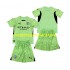 Maillot de Foot Manchester City 2 Gardien Enfant 4ème 2024-2025 Manche Courte