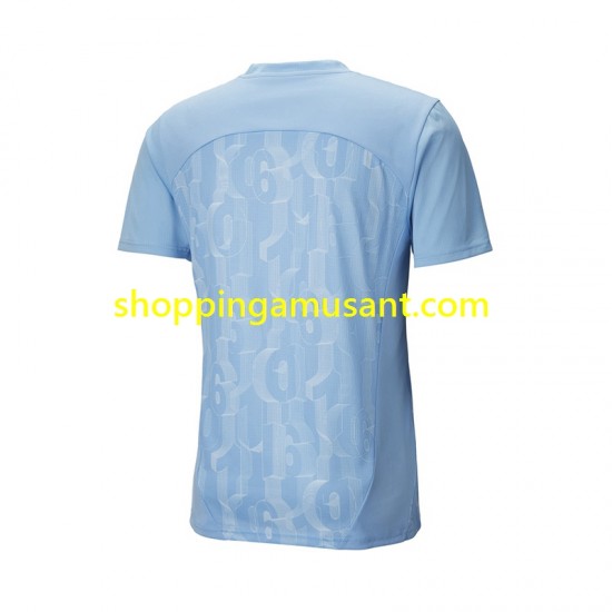 Maillot de Foot Manchester City Pre-Match Homme Domicile 2024-2025 Manche Courte