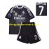 Maillot de Foot Real Madrid Cristiano Ronaldo 7 2014 Rétro Enfant Neutre Manche Courte