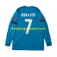 Maillot de Foot Real Madrid Cristiano Ronaldo 7 2017 Rétro Enfant Neutre Manche Longue