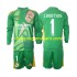 Maillot de Foot Real Madrid Thibaut Courtois 1 Gardien Enfant Neutre 2024-2025 Manche Longue