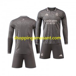 Maillot de Foot Real Madrid Enfant Neutre 2024-2025 Manche Longue