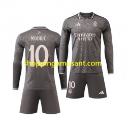 Maillot de Foot Real Madrid Modrić Luka 10 Enfant Neutre 2024-2025 Manche Longue