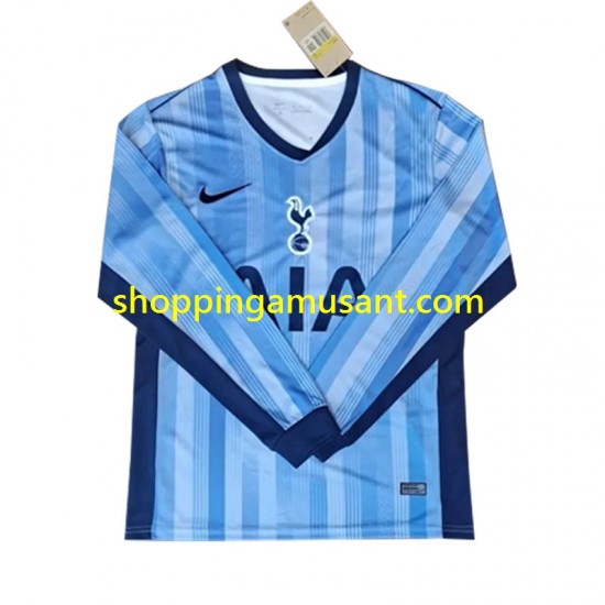 Maillot de Foot Tottenham Spurs Homme Extérieur 2024-2025 Manche Longue