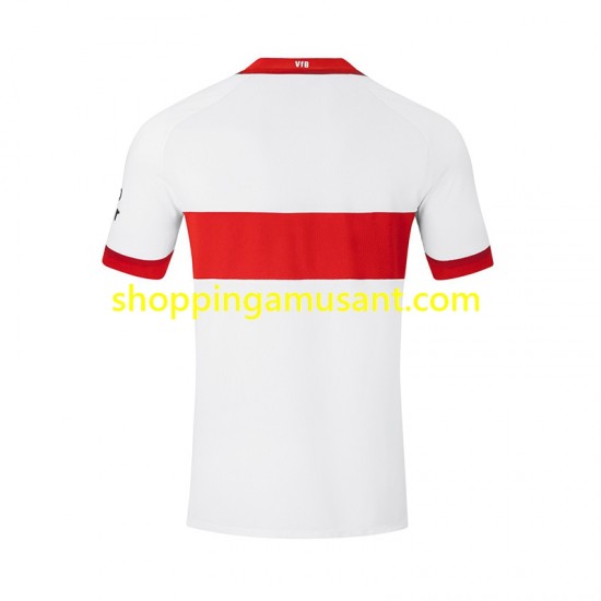 Maillot de Foot VfB Stuttgart Homme Domicile 2024-2025 Manche Courte