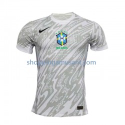 Maillot de Foot Brésil Gardien Homme Domicile 2024 Manche Courte