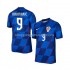 Maillot de Foot Croatie Andrej Kramaric 9 Homme Extérieur Euro 2024 Manche Courte