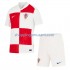Maillot de Foot Croatie Enfant Domicile Euro 2024 Manche Courte