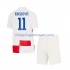 Maillot de Foot Croatie Marcelo Brozovic 11 Enfant Domicile Euro 2024 Manche Courte