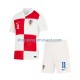 Maillot de Foot Croatie Marcelo Brozovic 11 Enfant Domicile Euro 2024 Manche Courte