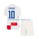 Maillot de Foot Croatie Modrić 10 Enfant Domicile Euro 2024 Manche Courte