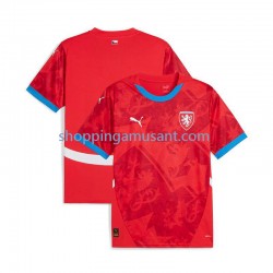 Maillot de Foot Tchéquie Homme Domicile Euro 2024 Manche Courte
