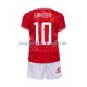 Maillot de Foot Danemark Eriksen 10 Enfant Domicile Euro 2024 Manche Courte