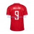 Maillot de Foot Danemark Hojlund 9 Homme Domicile Euro 2024 Manche Courte