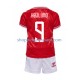 Maillot de Foot Danemark Hojlund 9 Enfant Domicile Euro 2024 Manche Courte