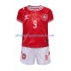 Maillot de Foot Danemark Hojlund 9 Enfant Domicile Euro 2024 Manche Courte