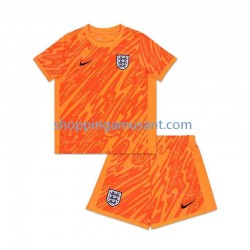 Maillot de Foot Angleterre Gardien Enfant Domicile Euro 2024 Manche Courte