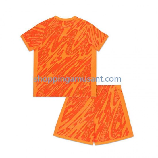 Maillot de Foot Angleterre Gardien Enfant Domicile Euro 2024 Manche Courte