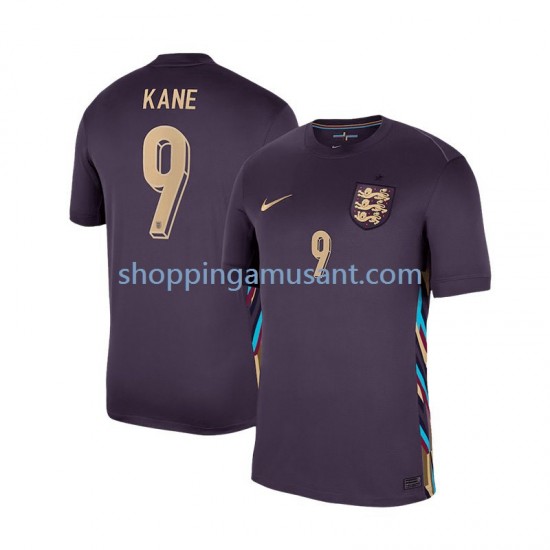 Maillot de Foot Angleterre Harry Kane 9 Homme Extérieur Euro 2024 Manche Courte