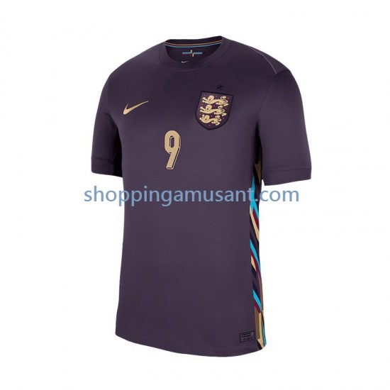 Maillot de Foot Angleterre Harry Kane 9 Homme Extérieur Euro 2024 Manche Courte