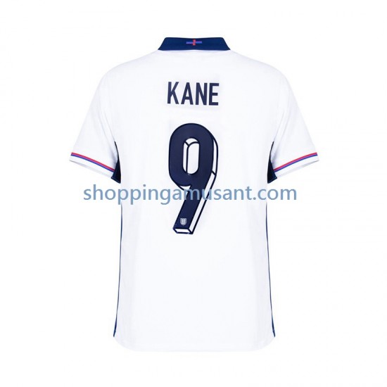 Maillot de Foot Angleterre Harry Kane 9 Homme Domicile Euro 2024 Manche Courte
