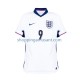 Maillot de Foot Angleterre Harry Kane 9 Homme Domicile Euro 2024 Manche Courte
