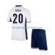 Maillot de Foot Angleterre Phil Foden 20 Enfant Domicile Euro 2024 Manche Courte